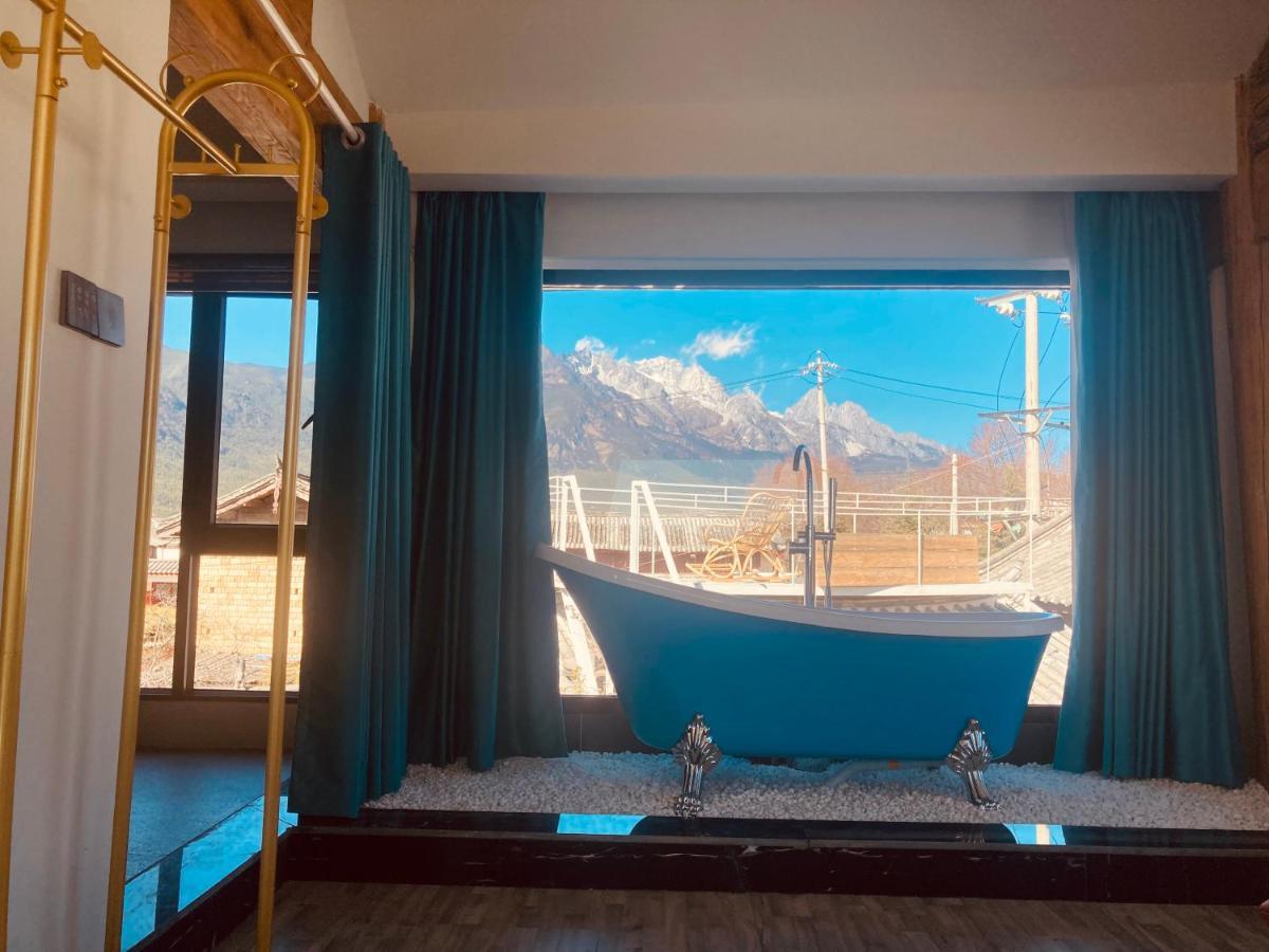 玉龙白沙普宿客栈 Lijiang  Bagian luar foto