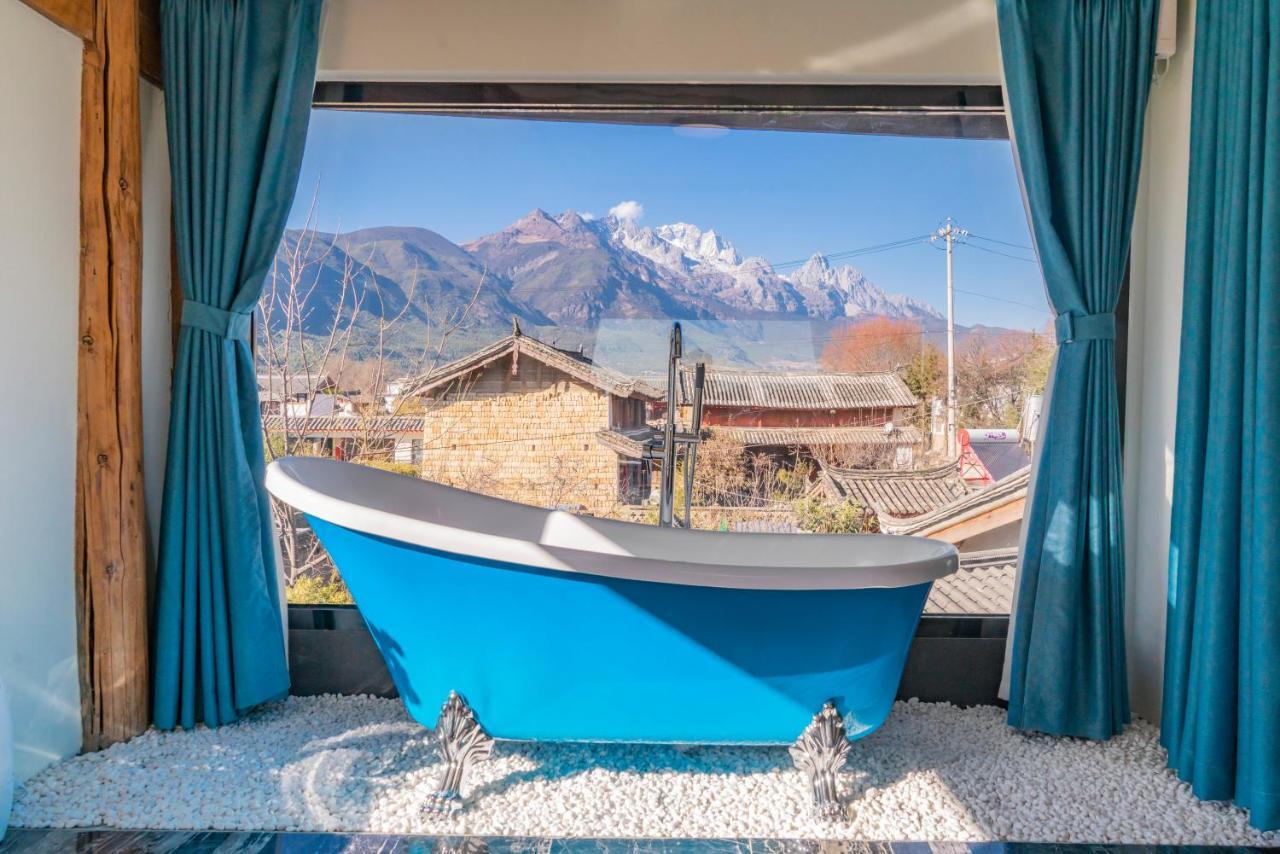 玉龙白沙普宿客栈 Lijiang  Bagian luar foto